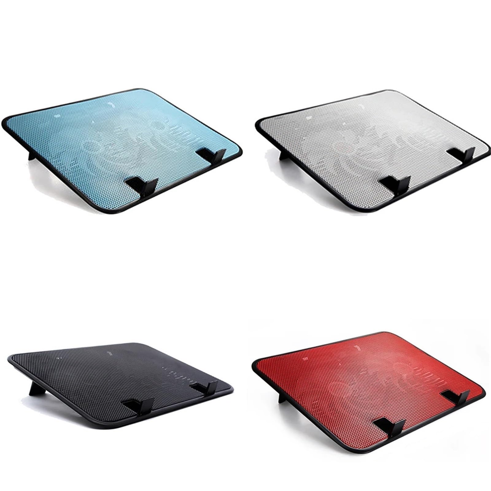 Base Refrigeradora Portatil Gaming Enfriador de portátil,almohadilla de refrigeración externa USB para portátil, soporte delgado, ventilador de Panel Metal silencioso de alta velocidad refrigeracion p