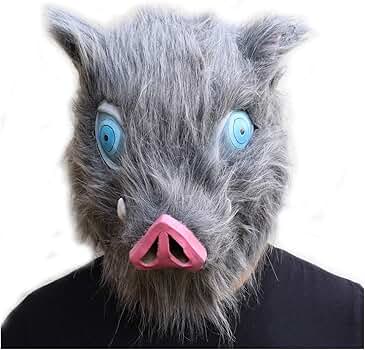 鬼滅の刃 コスプレ 伊之助 被り物 マスク　いのすけ　鬼滅 61+9kwoQFHL._AC_SY200_QL15_.jpg