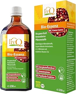 livQ® Bio-Essenz - Fermentiertes Naturkonzentrat mit natürlichen Vitaminen und Milchsäurebakterien (Unterschiedliche Gesch...