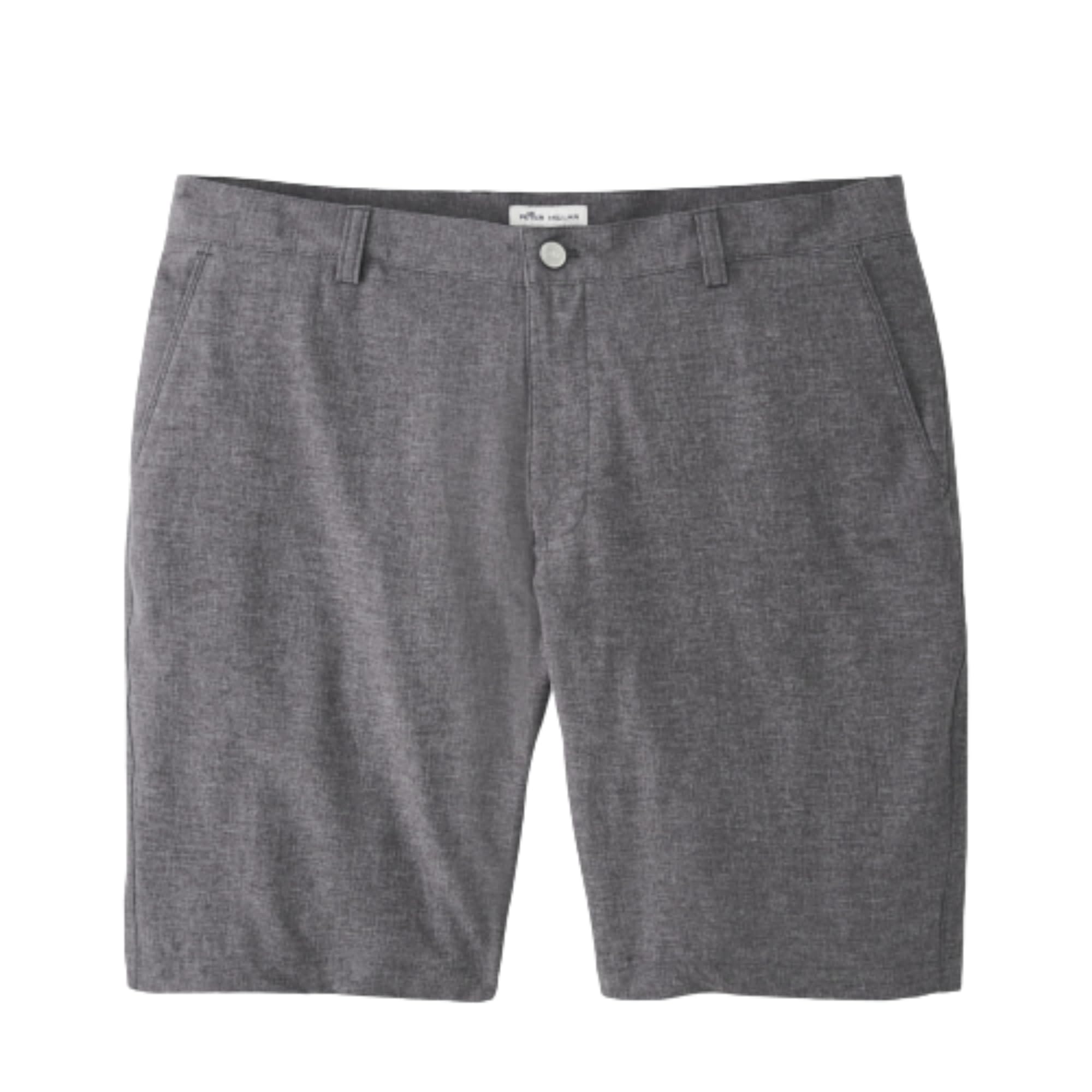 Peter Millar Men's Shackleford Performance Hybrid Shorts - Iron, Size 35