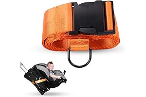 Car Seat Trolley: Effortless Suitcase Straps for Seamless Travel