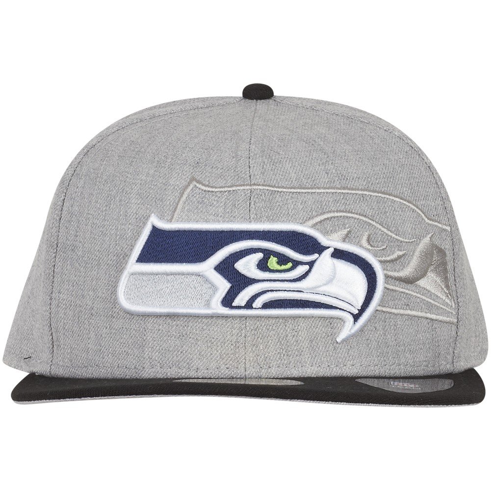 Czapka New Era 59Fifty - EKRANING III Seattle Seahawks szara - 7 3/8