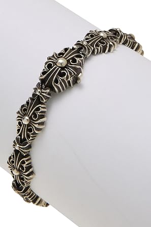 Pre-Loved Sterling Keeper Link Bracelet, Silver