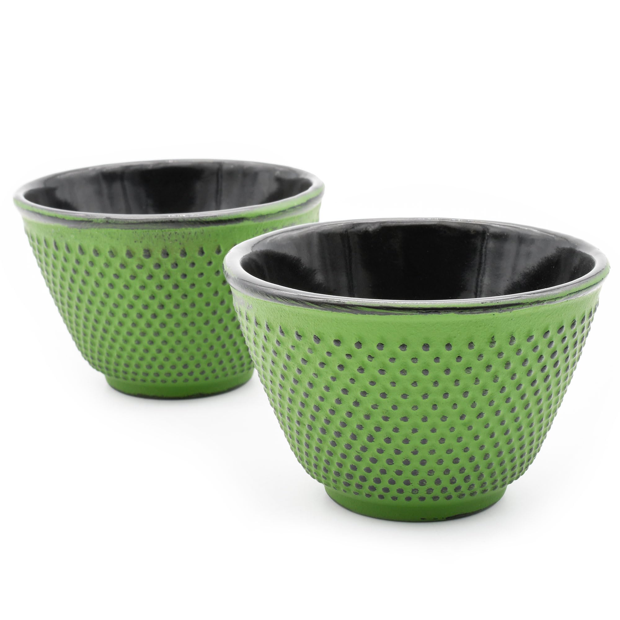 Coffret tasses à thé en fonte Zen Minded : le cadeau idéal motif clous