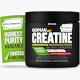 Creapure Creatine Monohydrate Powder – 10.58oz (0.66lb) (300g) German Creatine – Ultra-Pure for Strength & Recovery – 100% Made in Germany – with Scoop – Vegan, Keto-Friendly, Gluten-Free