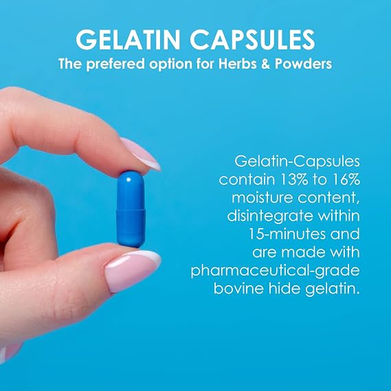 Capsuline, Size 00 Separated Capsules - 5,000 Count Clear Gelatin Empty Capsules Separated in Bags - Empty Capsules - Separated Empty 00 Capsules - Separated Pill Capsules Empty for DIY Supplement Filling