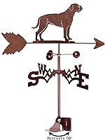 Vista 2 de SWEN Products Cane Corso - Veleta para perro (montaje ajustable incluido)