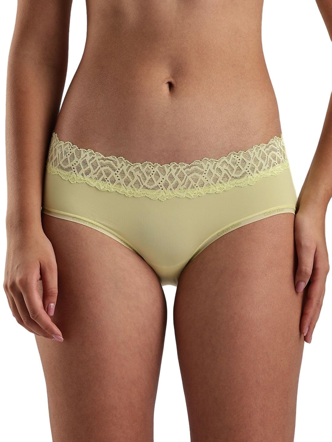 Mid-Rise Solid Yellow Hipster-image-30