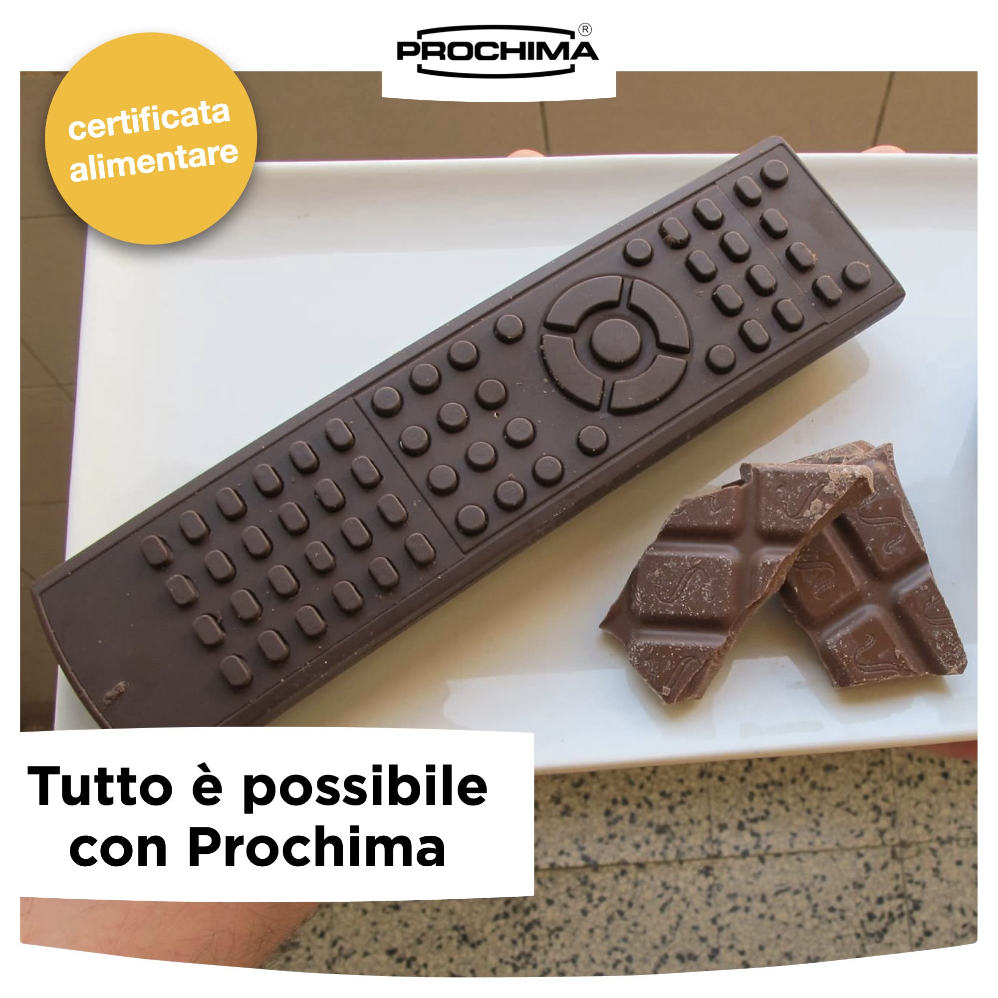 Prochima, Sillplay 184/30 A+B, Gomma Siliconica Bicomponente da Cucina, Prodotto Ideato per Stampi Antiaderenti per Derivanti dallo Zucchero, 100% Made in Italy, 1 Kg
