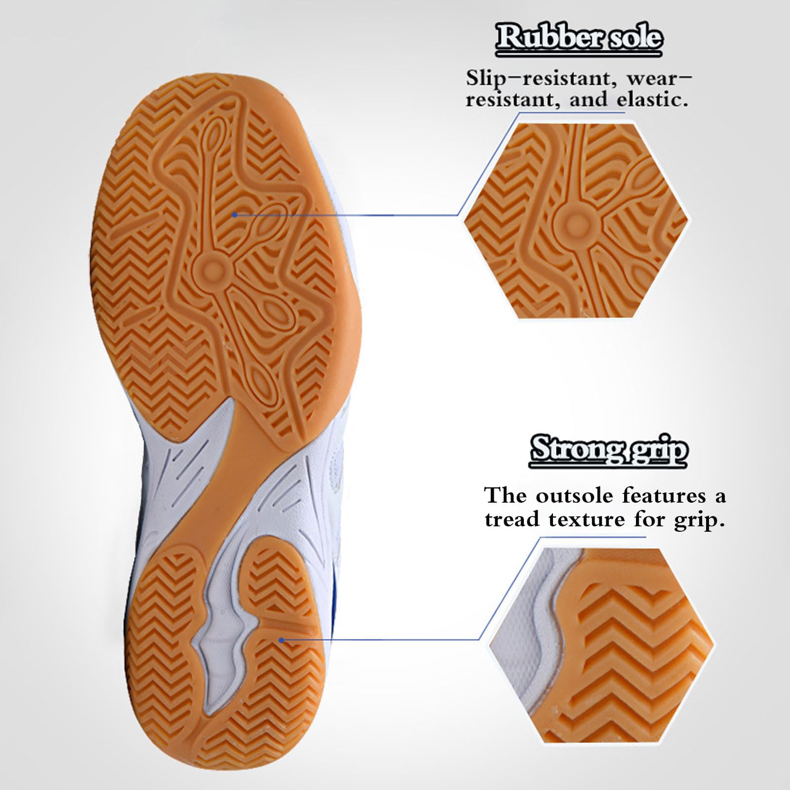 Zapatillas de bádminton para Hombre Exteriores,Zapatillas de bádminton Hombre Interiores,Antideslizante,Cómodo,Transpirable,para Caminar a Diario,el Ocio y Mantenerse en Forma