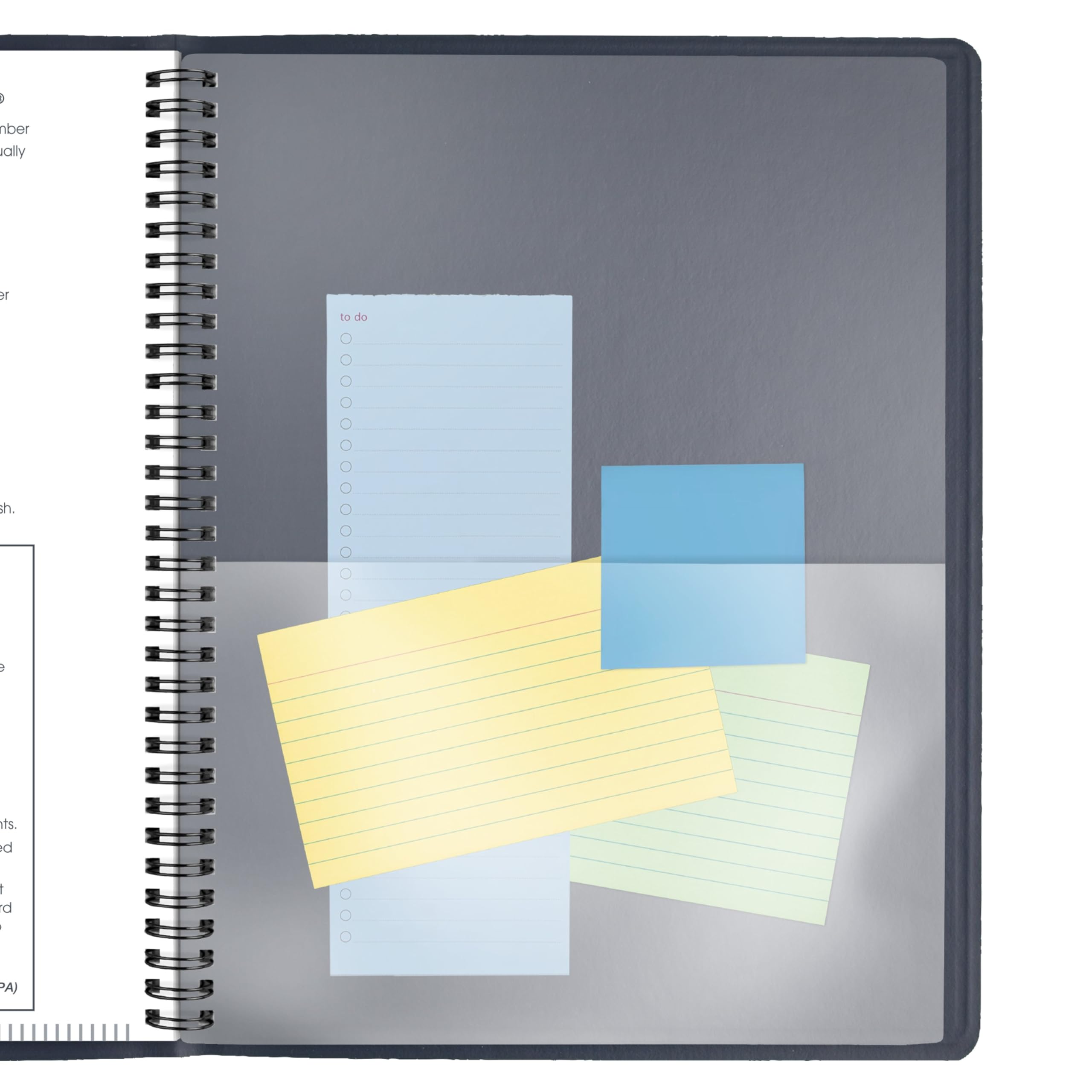 AT-A-GLANCE Agenda settimanale per appuntamenti 2026, 21 x 27,9 cm, grande, blu navy (709502026)