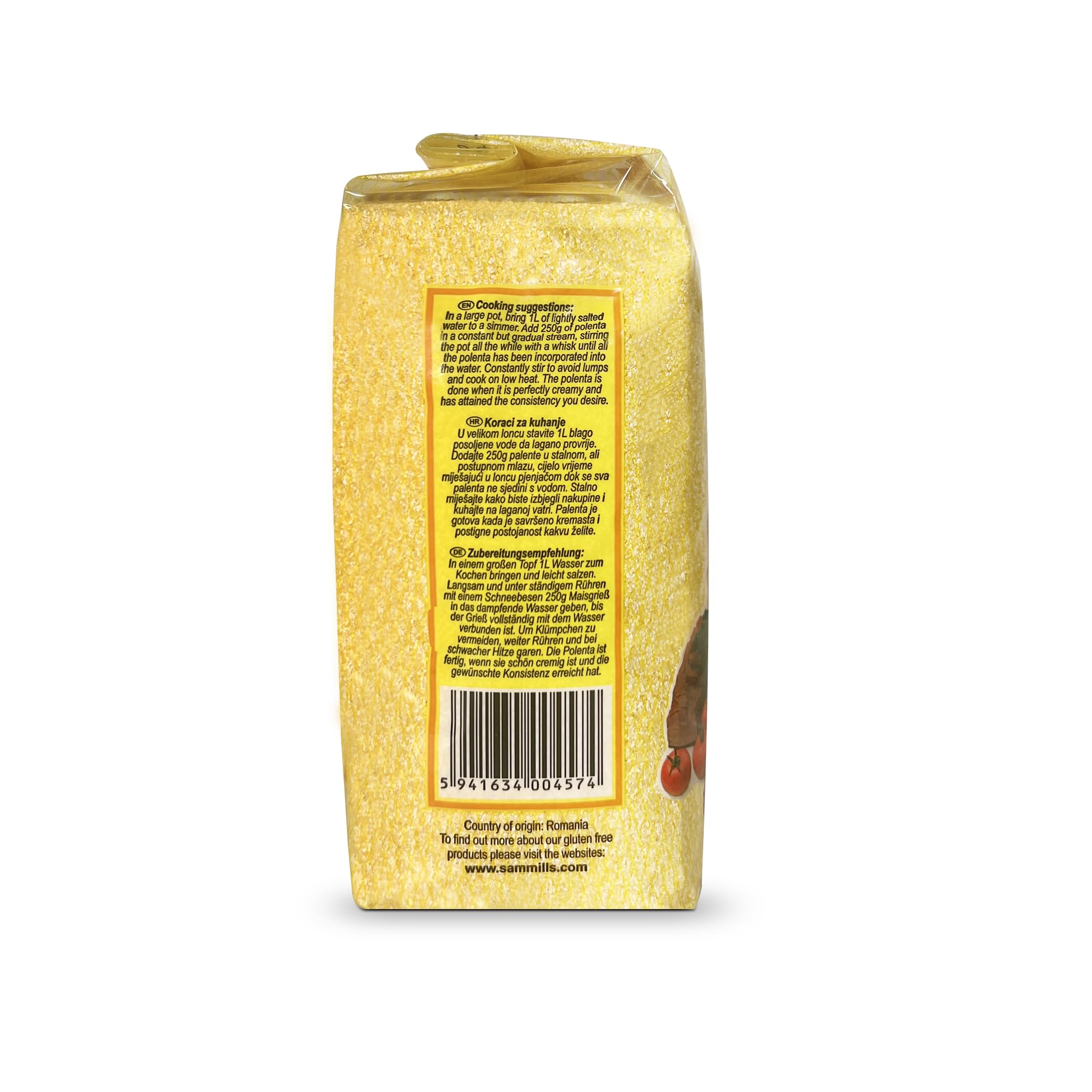 Harina de Maíz Malai - Polenta Precocida - 1kg - Propiedades Antioxidantes - Alternativa Saludable a la Pasta - Preparación Rápida - Ideal para Múltiples Recetas — view 3
