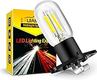 Vista 6 de Ruiandsion Bombilla de microondas Z187 Base 110V 120V 25W Bombilla LED para microondas universal, lámpara de horno en forma de pera, amarilla