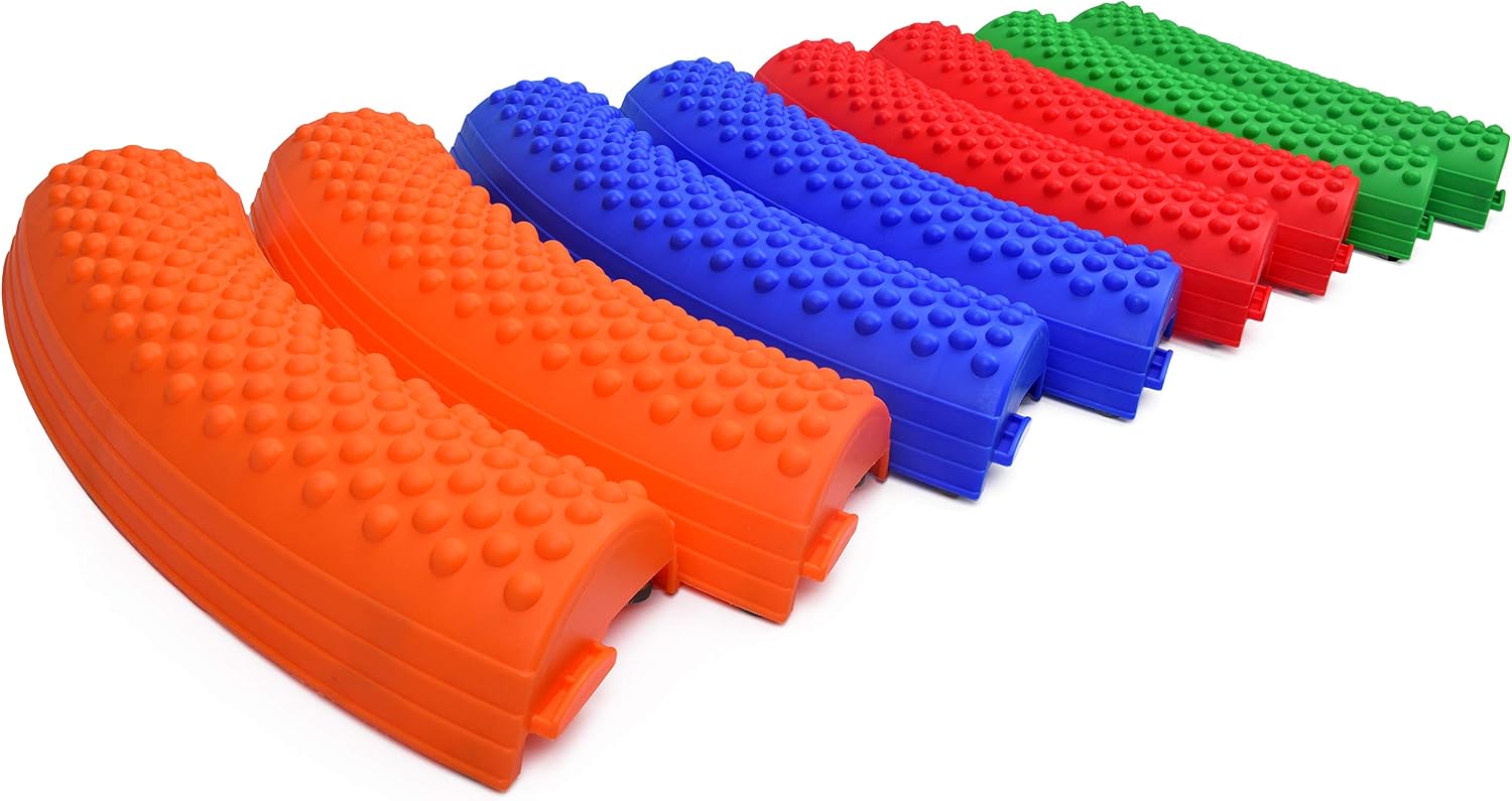 Tech Deals 🔥 Special Supplies Balance Circle Beams Stepping Stones for Kids, 8 Pc. Set, Non-Slip Textured Surface and Slip Resistant Floor Rubber Edges, Promote Agility, Strength, Active Play New Deal Special Supplies Balance Circle Beams Stepping Stones for Kids, 8 Pc. Set, Non-Slip Textured Surface and Slip Resistant Floor Rubber Edges, Promote Agility, Strength, Active Play