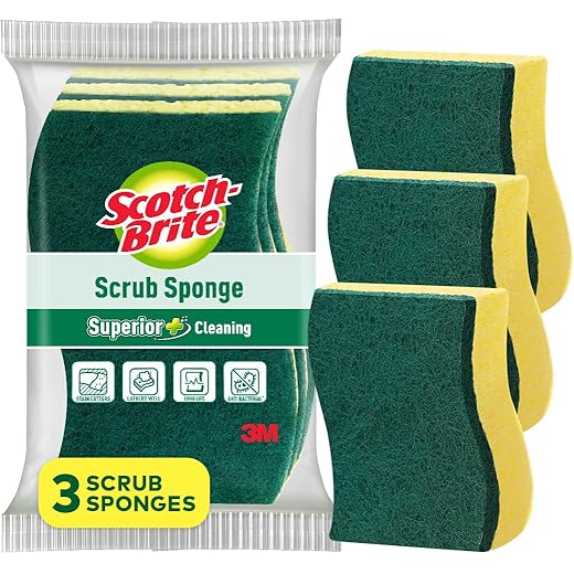 Scotch Brite Sponge Pack - 3 Pack
