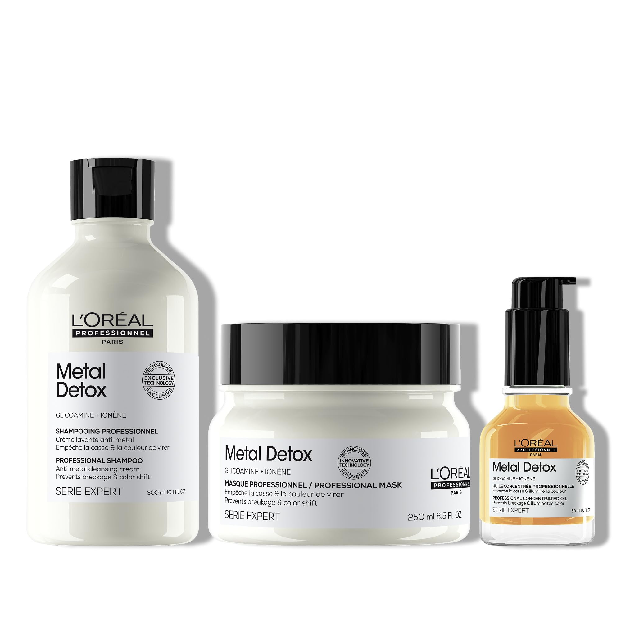 Serie Expert Metal Detox Arındırıcı Metal Karşıtı Saç Bakım Seti