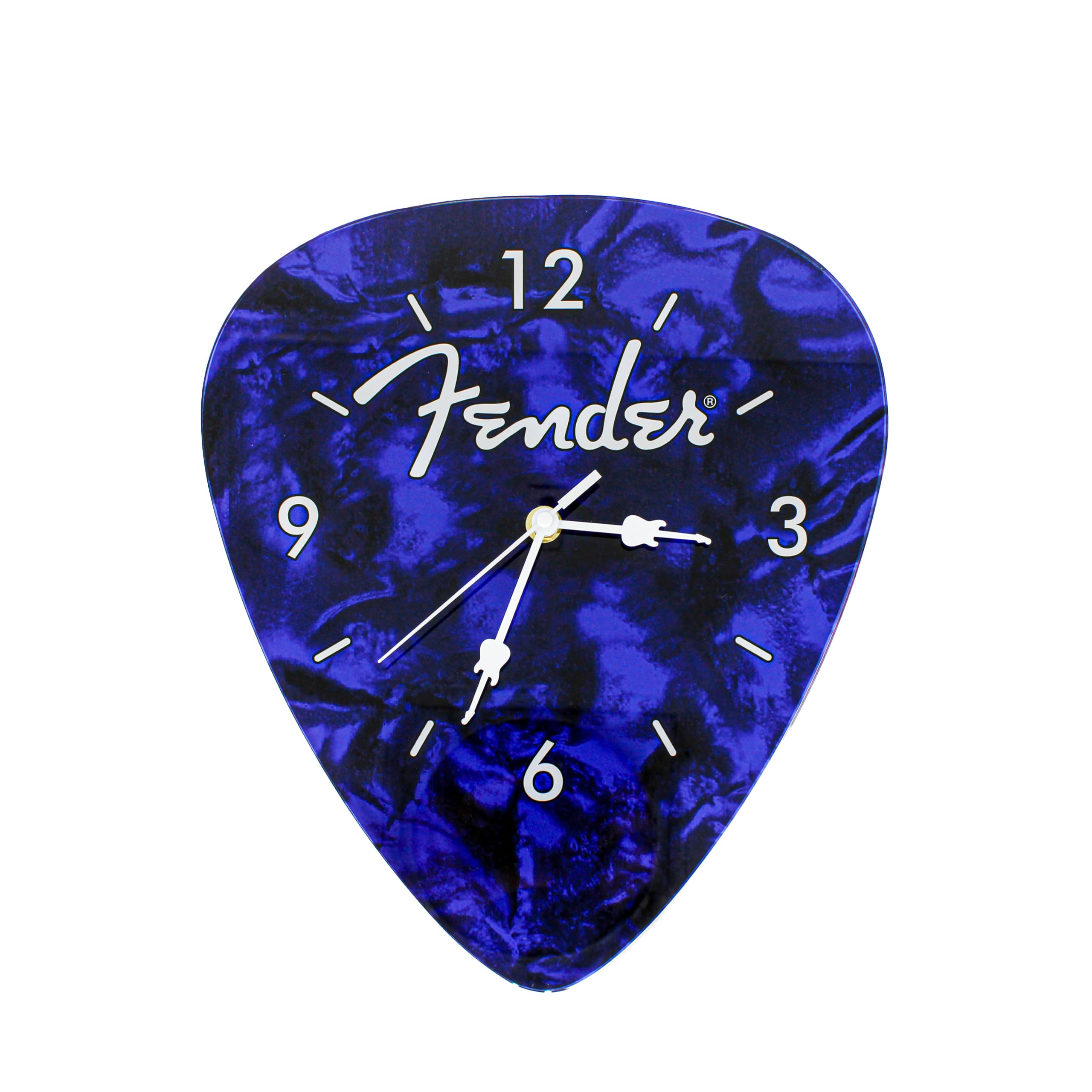 P Pluginz- Fender Guitar Pick Wall Clock