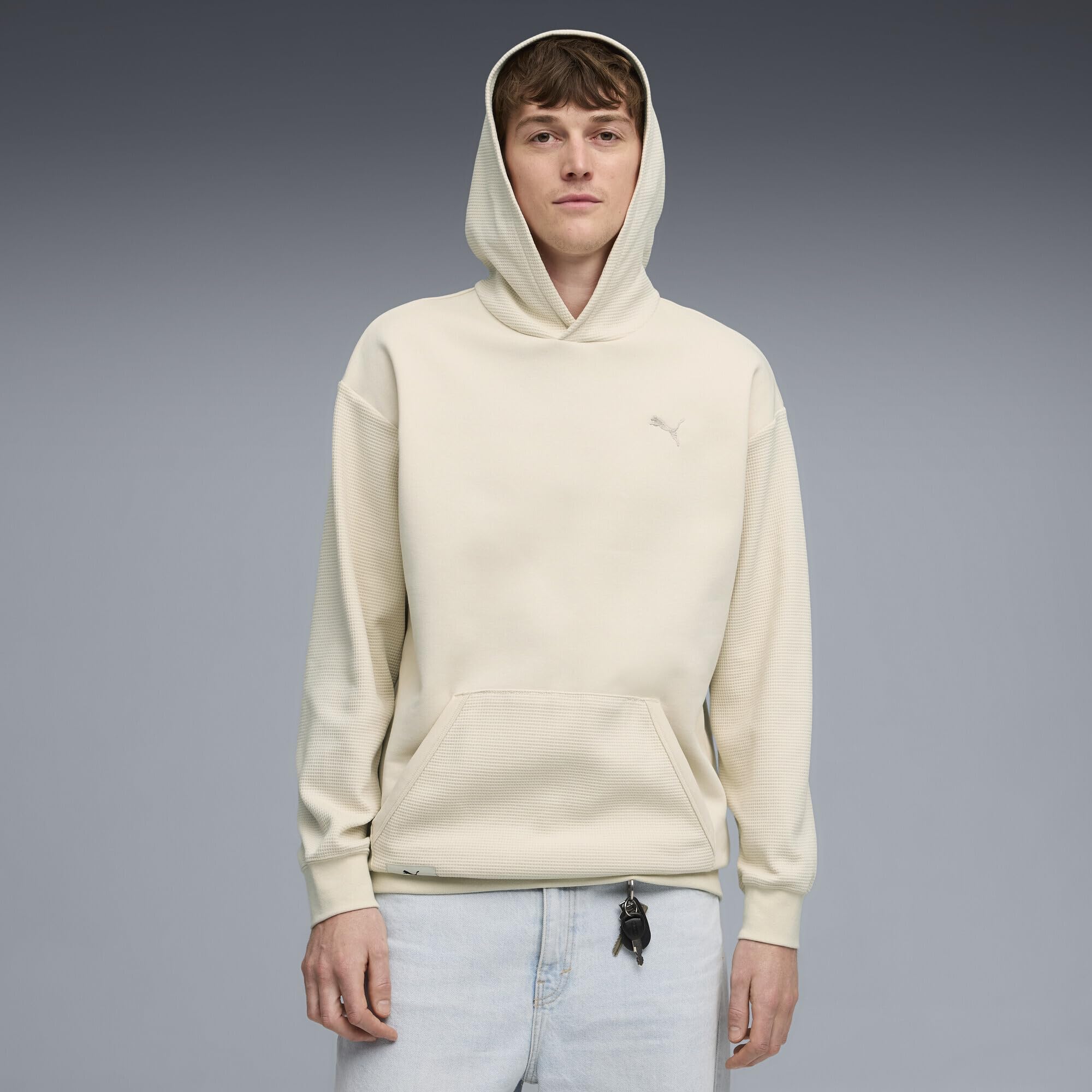 PUMA Felpa con Cappuccio Class dal Taglio Morbido da Uomo