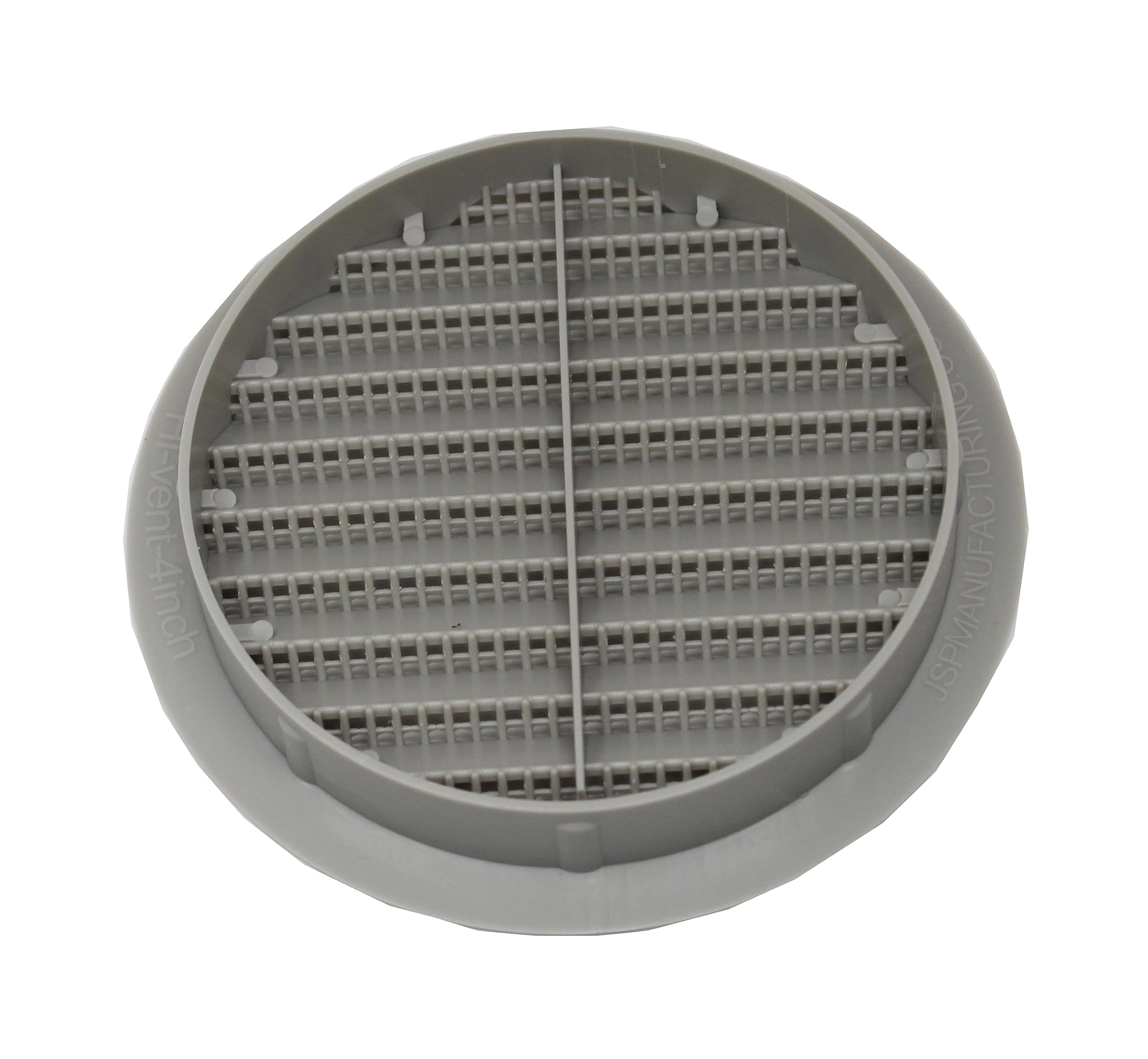 Rejilla De Ventilación Exterior Circular De Acero Inoxidable Con Malla Mosquitera Y Lamas 150 Mm Para Banos Y Aire Acondicionado 97922081