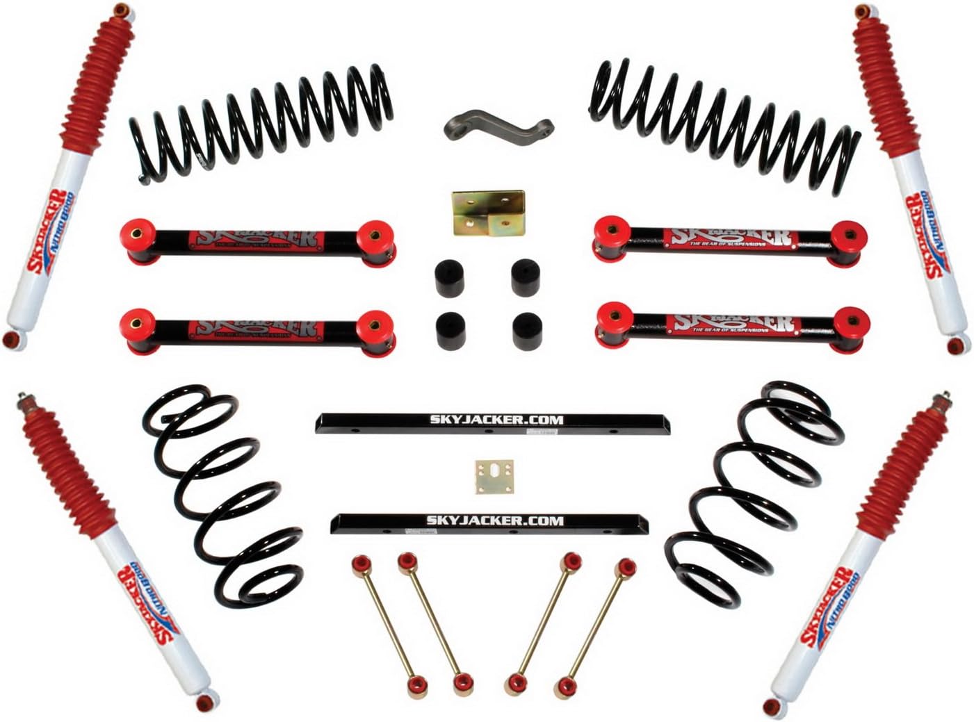Skyjacker (TJ401BPH) 4" Lift Pallet Kit