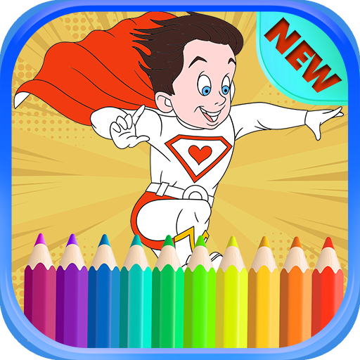 Superhero Coloring Book For Kids - App on Amazon Appstore