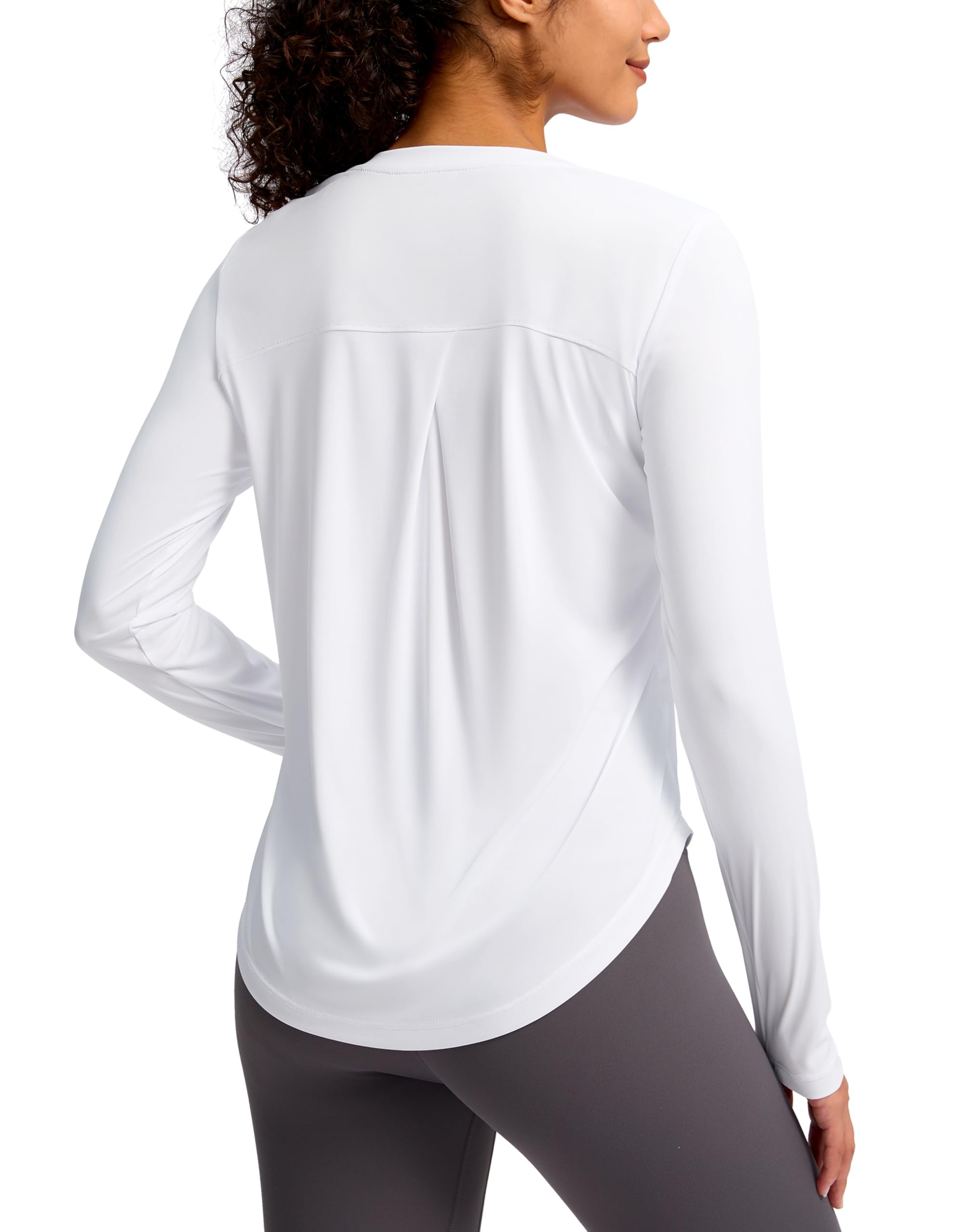 Women's UPF 50+ Sun Shirts Long Sleeve SPF UV Protection Rash Guard Lightweight Quick Dry Hiking Workout Tops-image-12