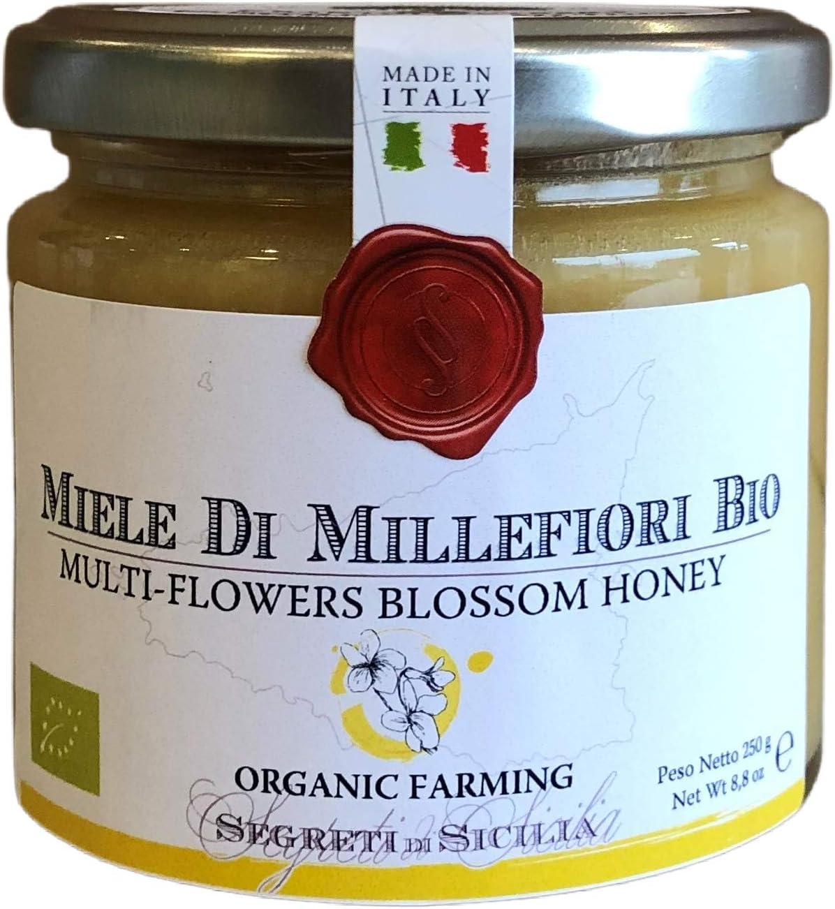 Cutrera Miele di Millefiori Organic Wild Multi Flower Honey