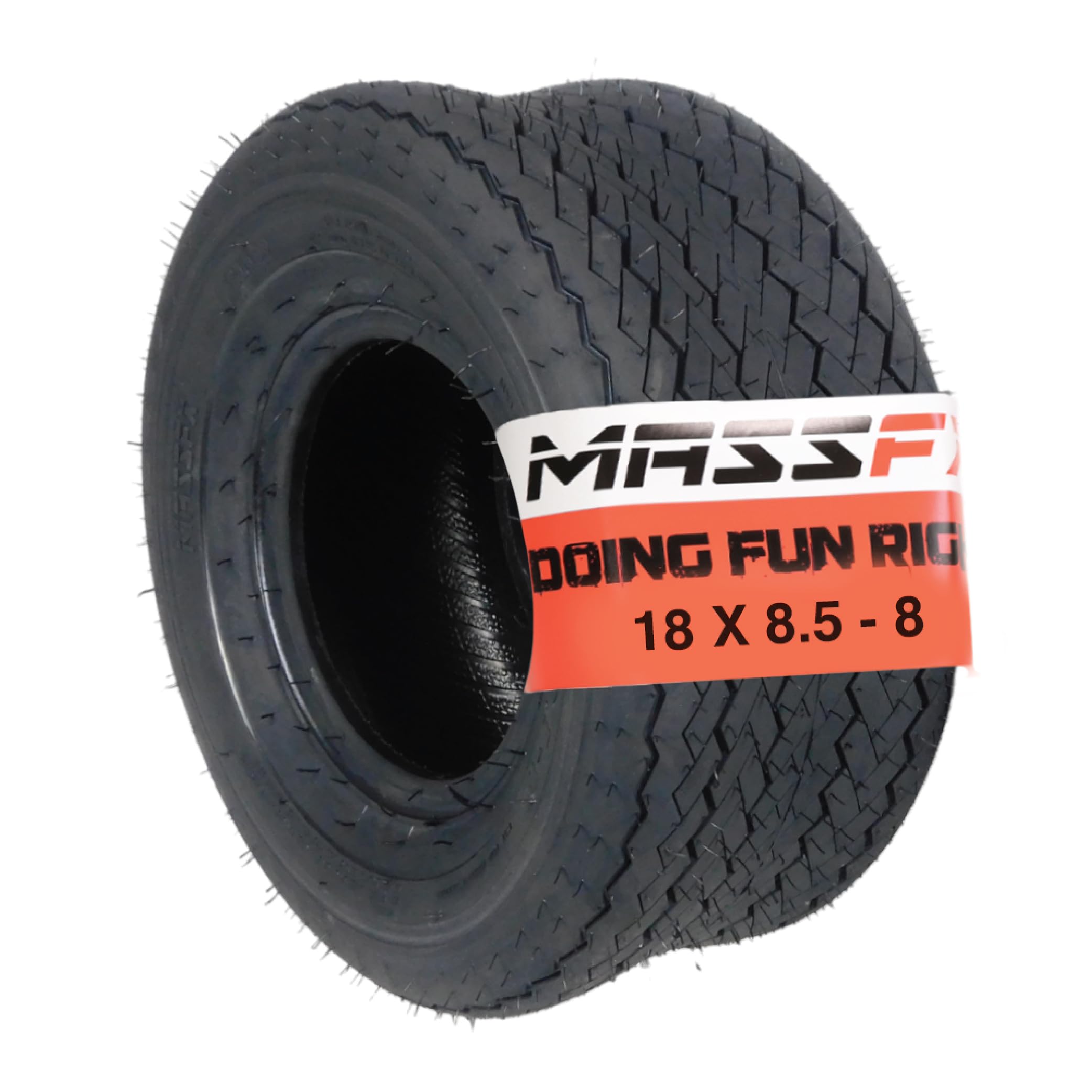 Amazon.com: MASSFX SL 18x8.5-8 Front or Rear Golf Cart Turf Tire 4