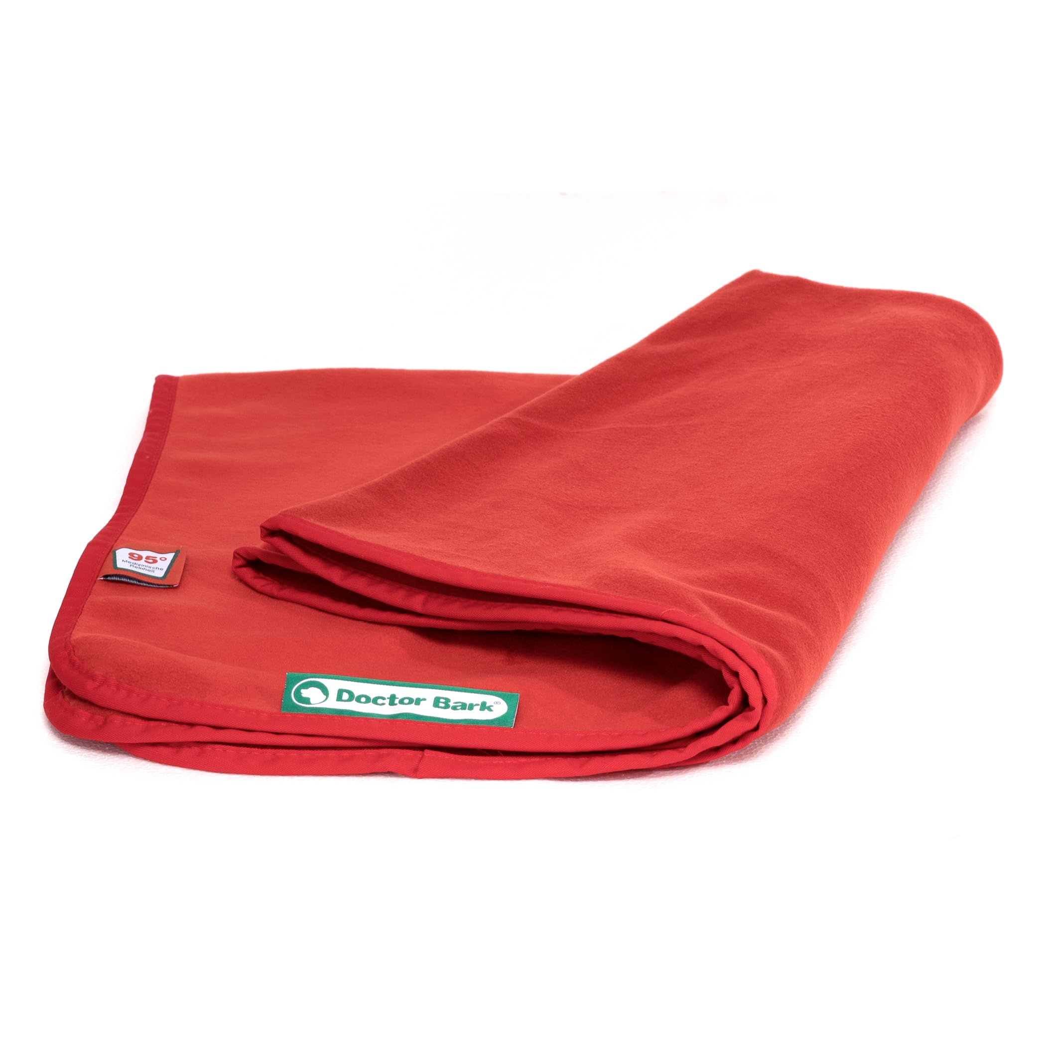 Doctor Bark Couverture Polaire Rouge pour Chien Taille XL 140 x 100 cm