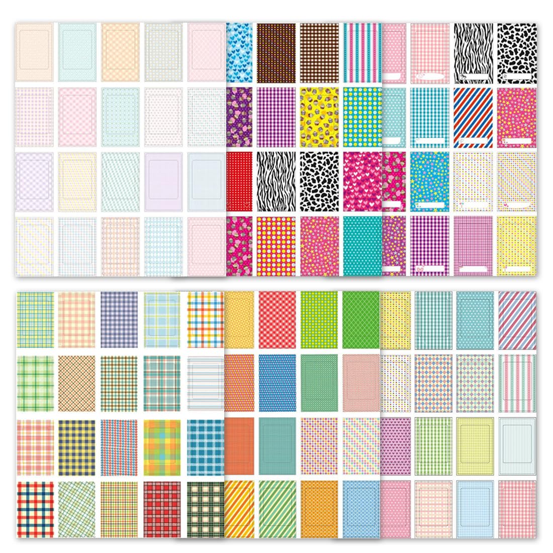 120 Pcs Instantané instax Photo Cadres Bordures Autocollants pour Fujifilm Instax Mini 8 7s 25 50s 90 et Polaroid Snap PIC-300 Z2300 Zip Photos instantanées
