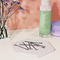 Vista 3 de Yaxa Basics Bobby Pins, horquillas negras para todo tipo de cabello, 72