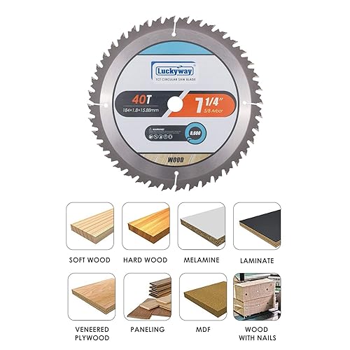 Vista 5 de Luckyway - Hoja de sierra circular
