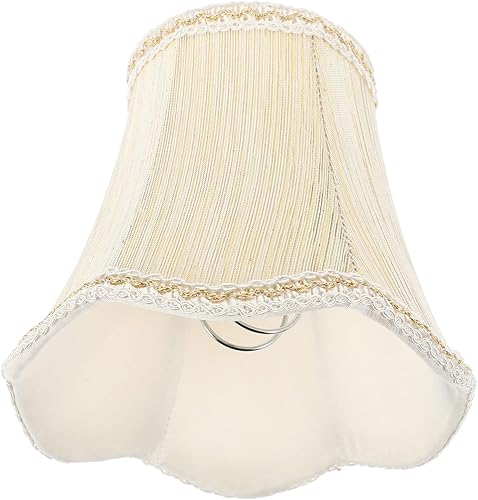 OSALADI Pantalla de tela para lámpara de pagoda, pantalla de mesa, pantalla de tambor, pantalla de tela, reemplazo de luz, lámpara de araña de