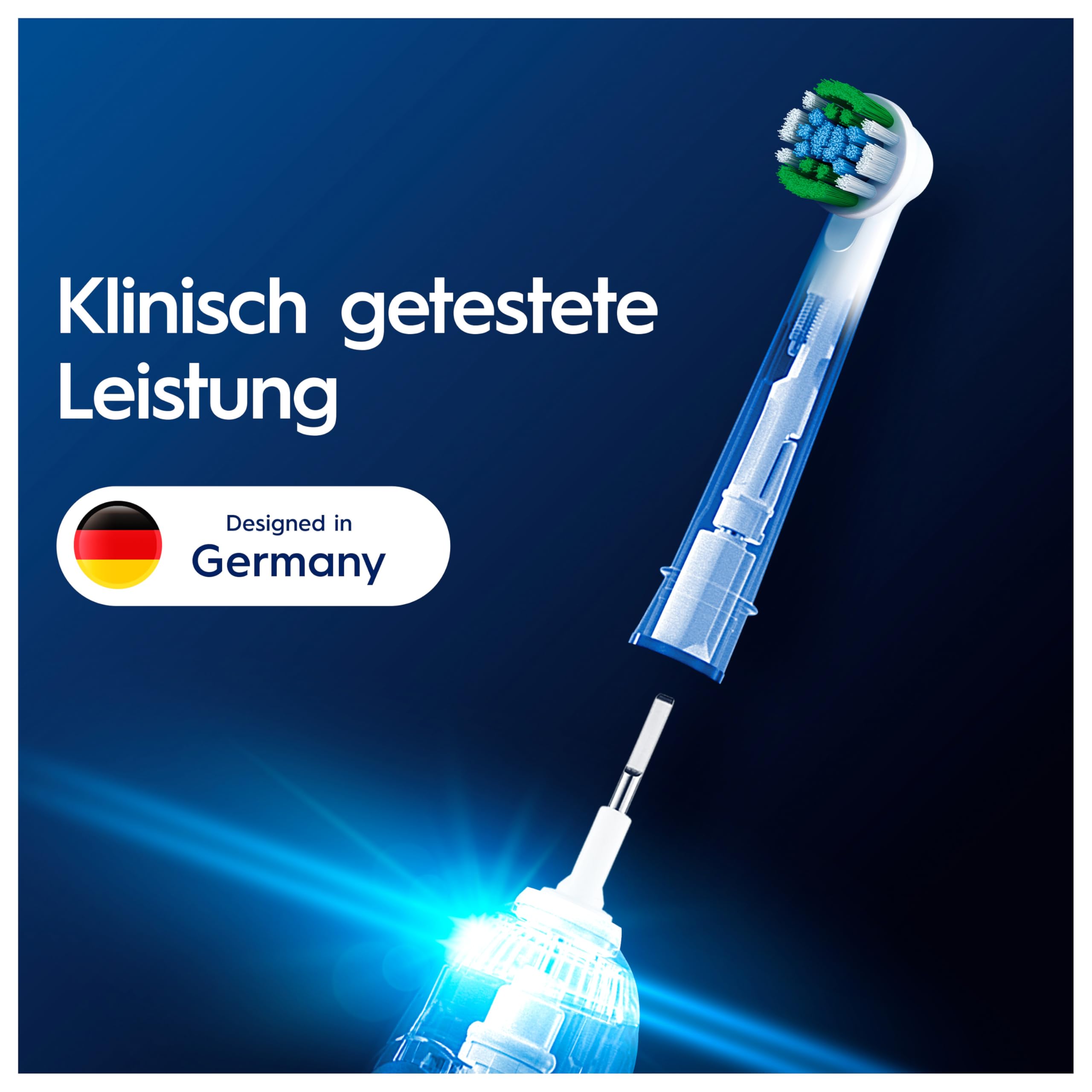 Oral-B Aufsteckbürsten PRO Precision Clean, Weiß, 12 Stück | Original Zahnbürstenaufsatz für Elektrische Zahnbürste, Zahnreinigung für täglich frischen Atem