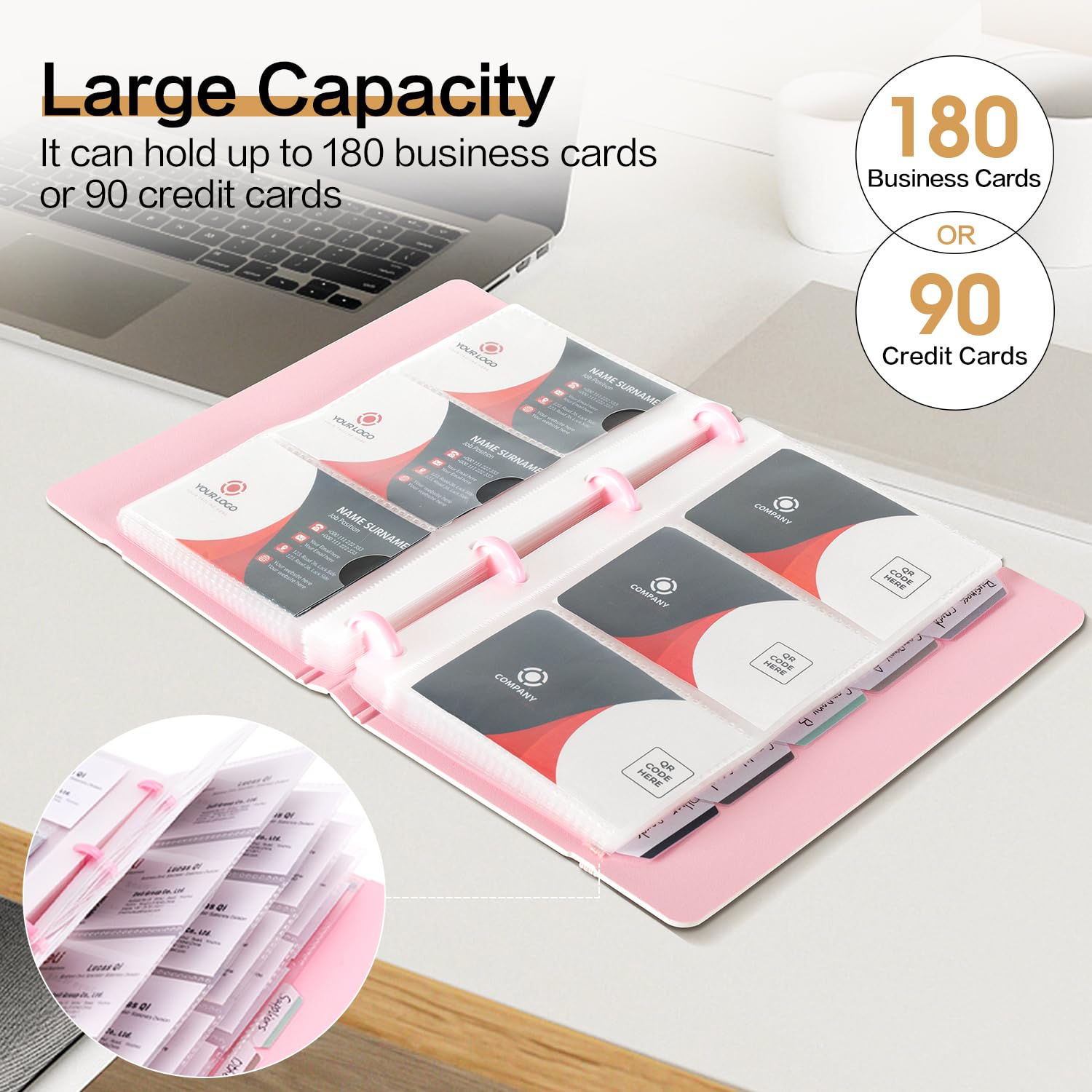 C Line Self Adhesive Business Card Holders 2 X 3 12 Clear Pack Of 10 - Office Depot