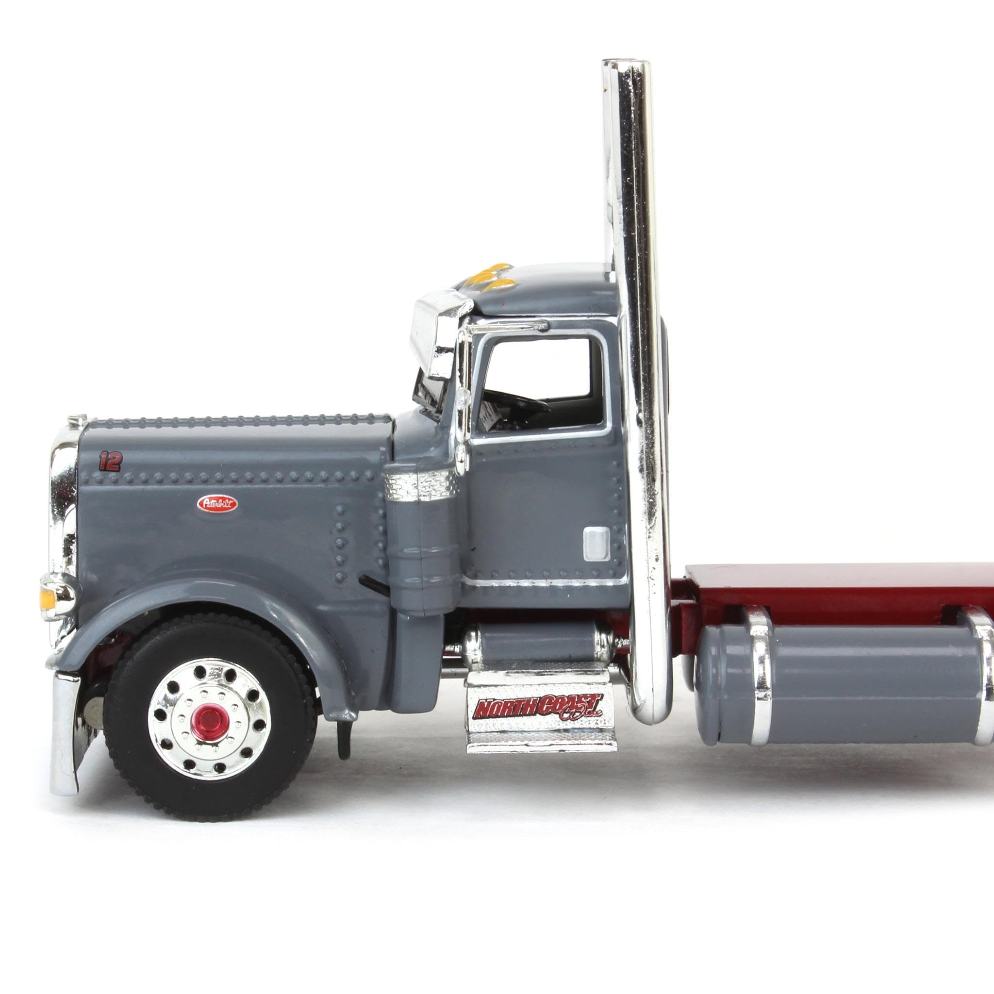 DCP ダイキャストプロモーション 1/64 PETERBILT 389 DCP / FIRST GEAR 1/64 SCALE 389 PETERBILT FLAT TOP, SILVER
