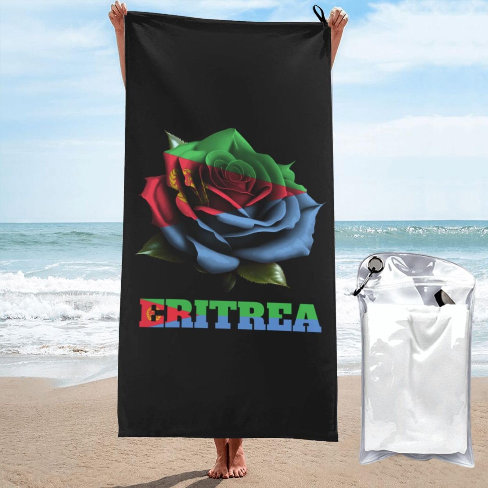 Serviette Érythrée compacte pour en finir avec les draps de bain lourds