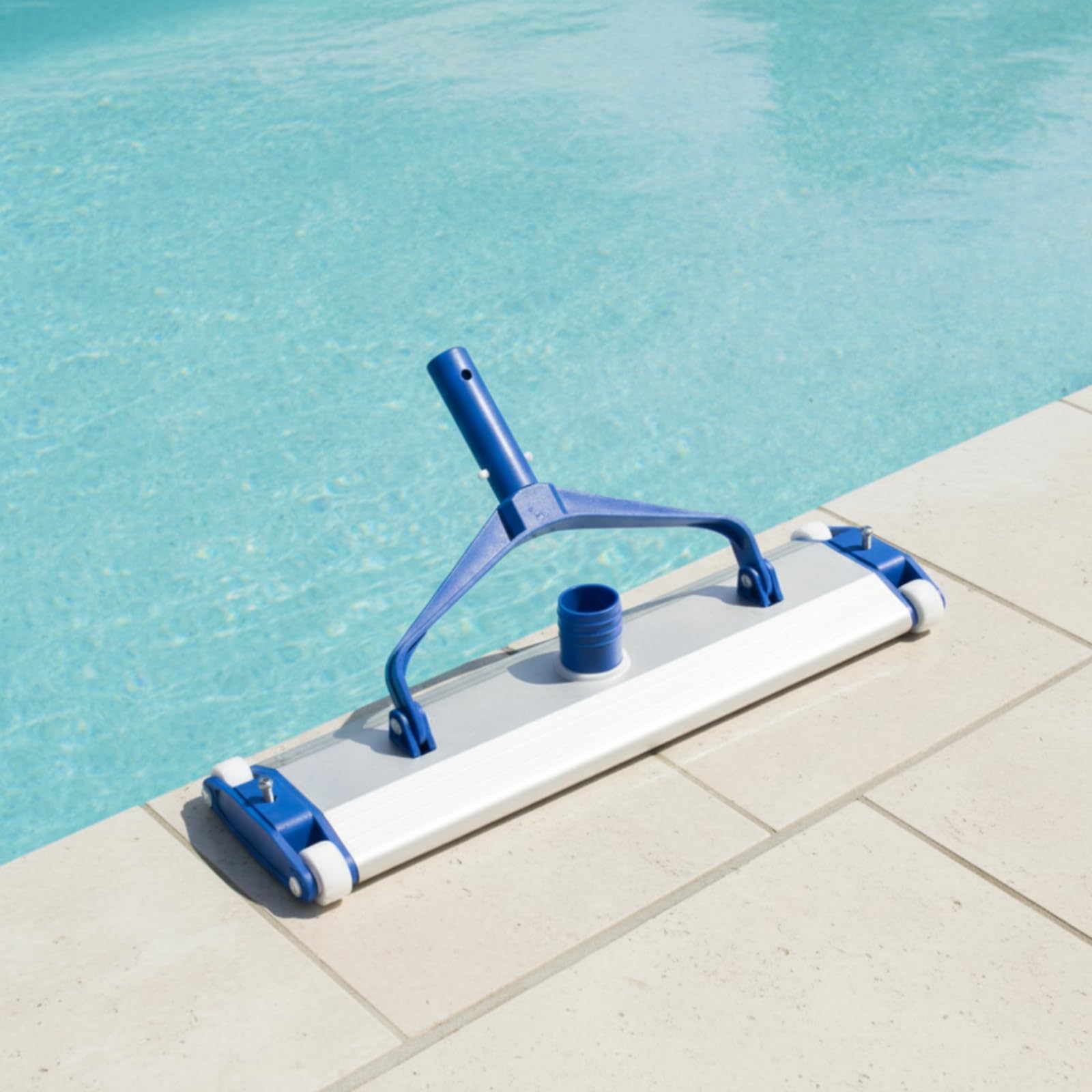 predolo Spazzola Aspirafango con Attacco Aspirazione Manuale Testa Aspiratore Piscina Ampia Attrezzatura