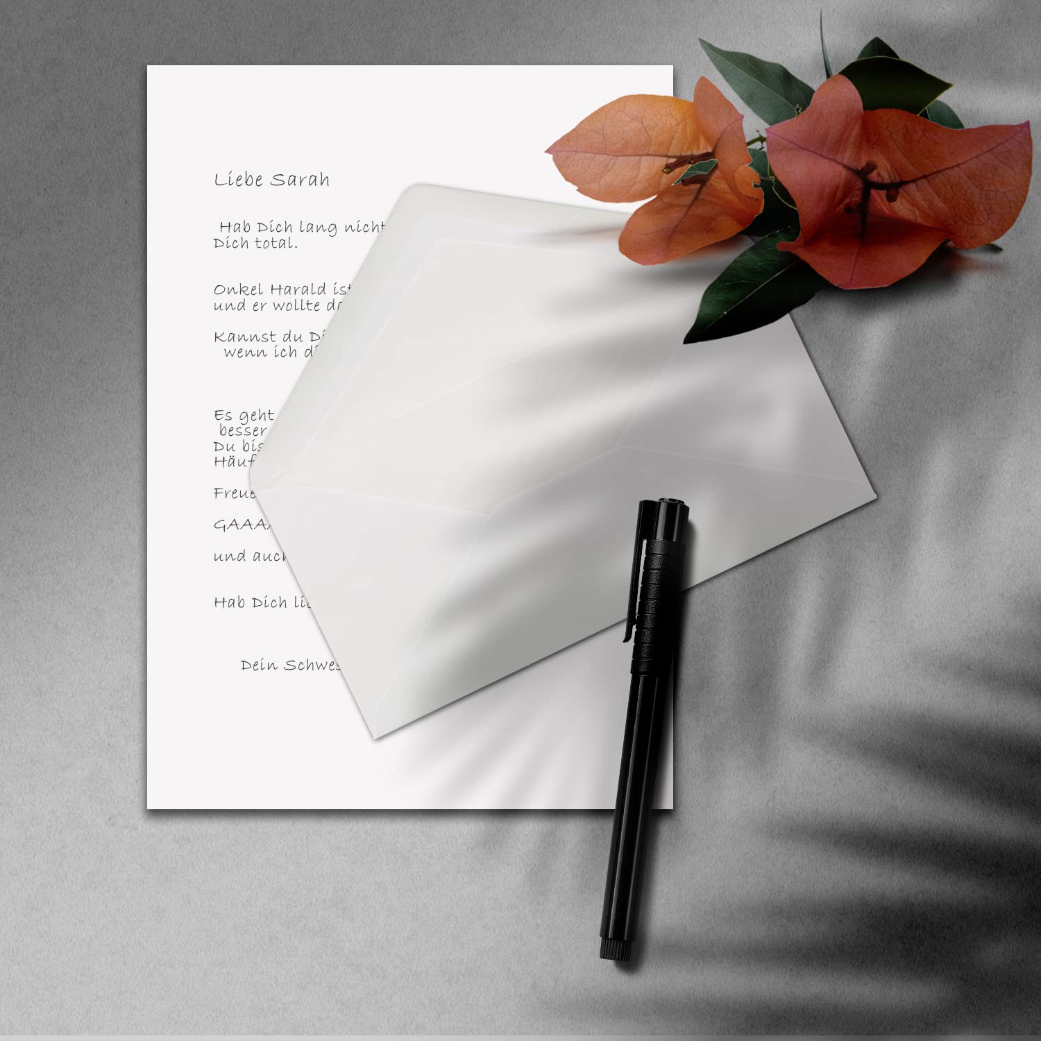 Set di 400 buste di carta da lettere formato DIN A4 e DL, foderate con fodera in seta bianca, incollaggio a umido, colore: bianco