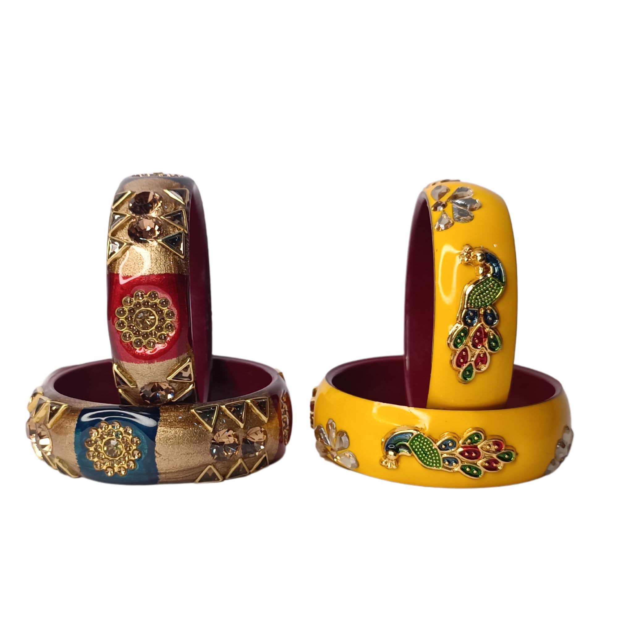 Lahthi Wala Traditional Thanda Lah Lac Kada Set For Girls & Women, Waterproof and Regular Use Pack of 2 color red combo set 2.6 (B0CWCFBQLD) Amazon Price History, Amazon Price Tracker
