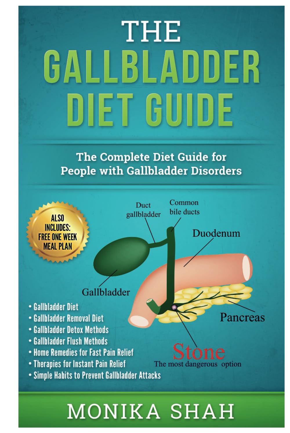 Gallbladder Diet: A Complete Diet Guide for People with Gallbladder Disorders (Gallbladder Diet, Gallbladder Removal Diet, Flush Techniques, Yoga’s, ... Relief) (Health Cookbooks and Diet Guides)
