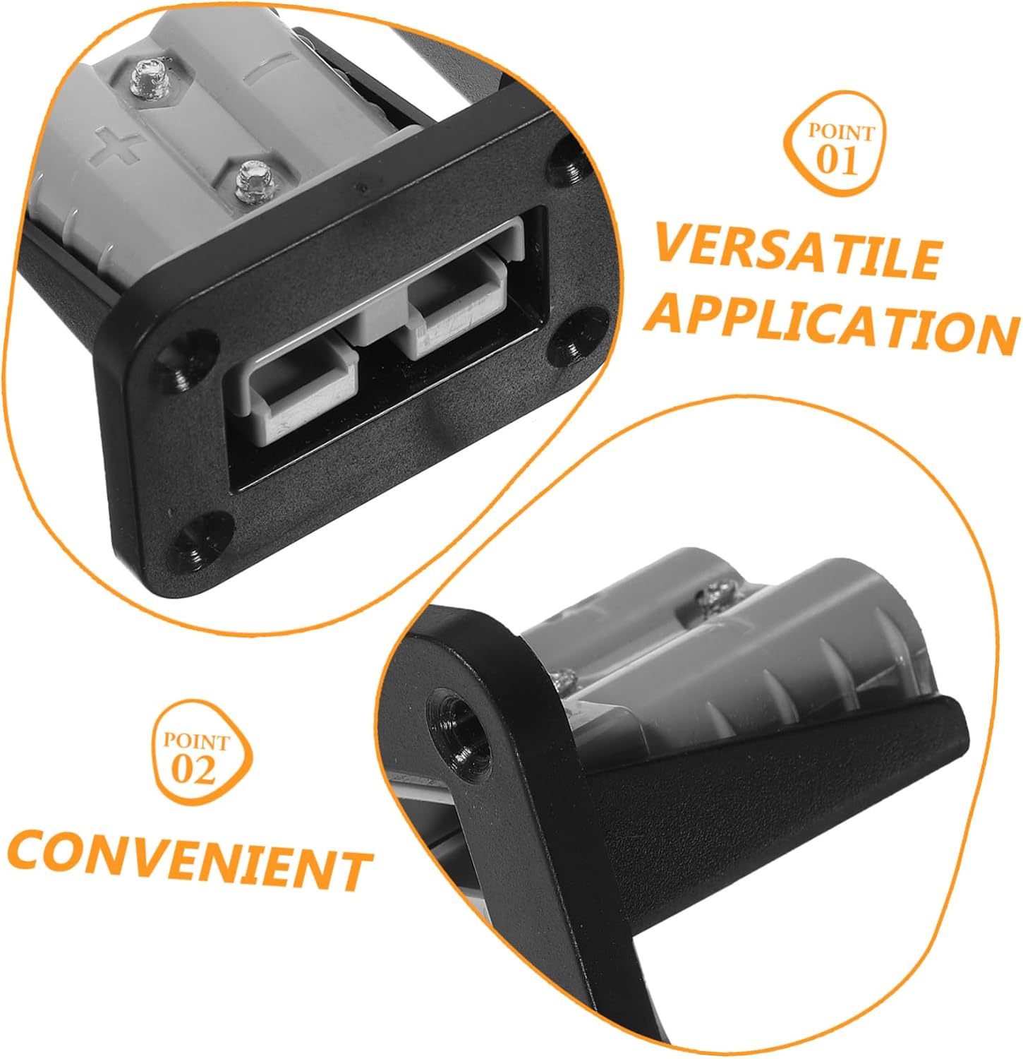 8pcs Efficient Quick Connect Wire Connectors Battery Quick Connector for Winch Trailer