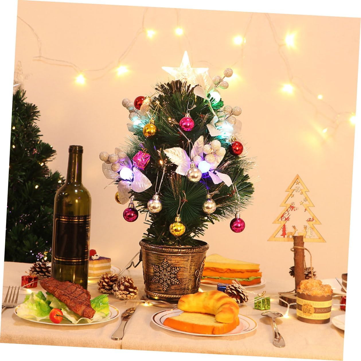 Unomor Reusable Xmas Tree Stand Base Plastic Holder Christmas Tree Fixing Rack Stable Support for Holiday Decoration Seasonal Home Use