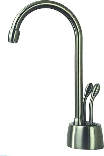 Miniatura 4 de Westbrass D272H-12 Develosah - Dispensador de agua caliente y fría de 2 manijas de 9 pulgadas con tanque de calentamiento instantáneo, 1 paquete,