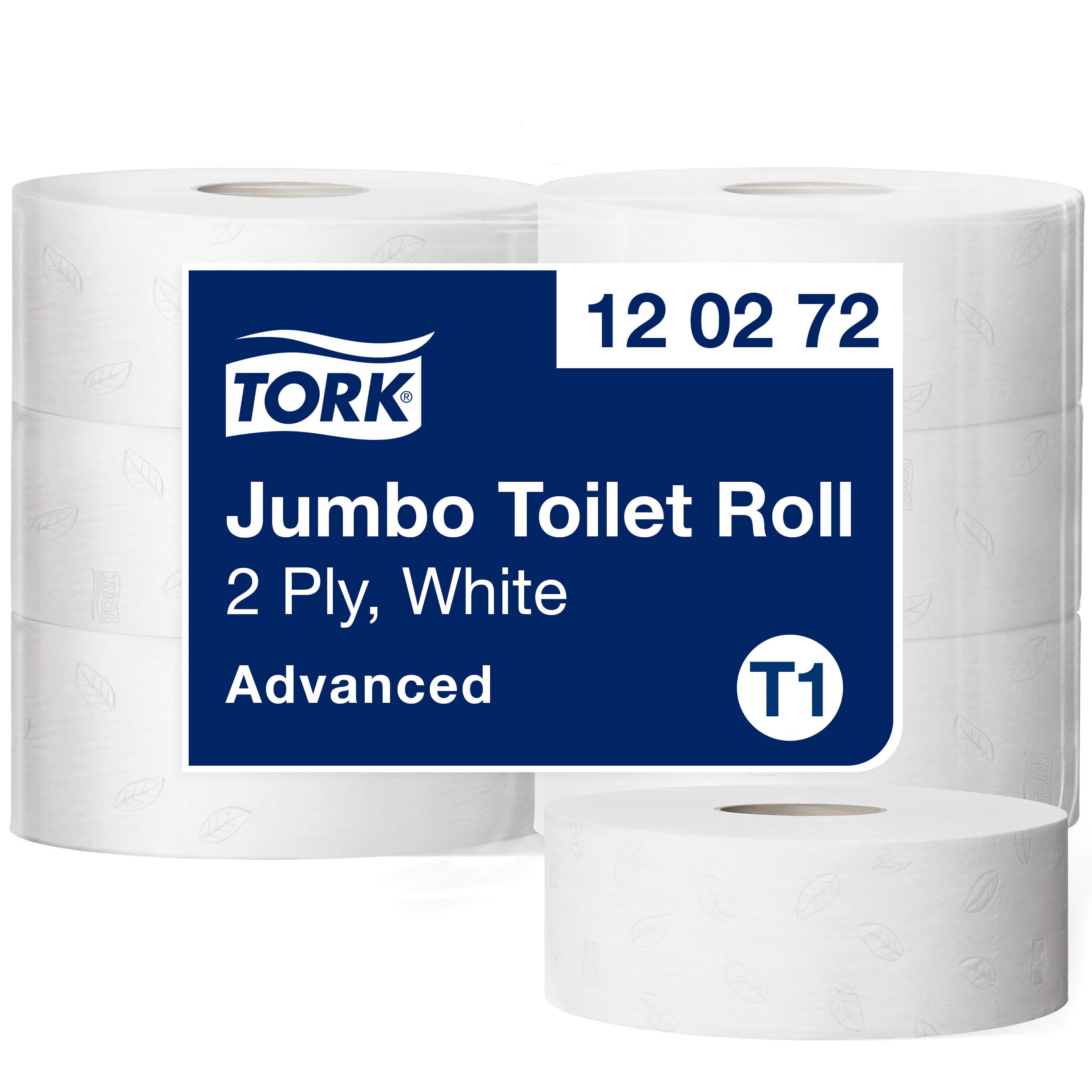Tork 120272 Jumbo Toilet Paper In Advanced Quality For Tork T1 Jumbo Toilet Paper Systems 2-Ply Pleasantly Soft And Tear-Resistant Pack Of 6 (6 X 1800 Sheets)-image-47