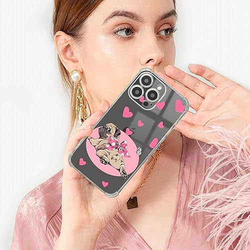 Vista 497 de Roemary Funda púrpura para iPhone 14 Pro Max con diseño de caballo azul, patrón de acuarela con protector de pantalla