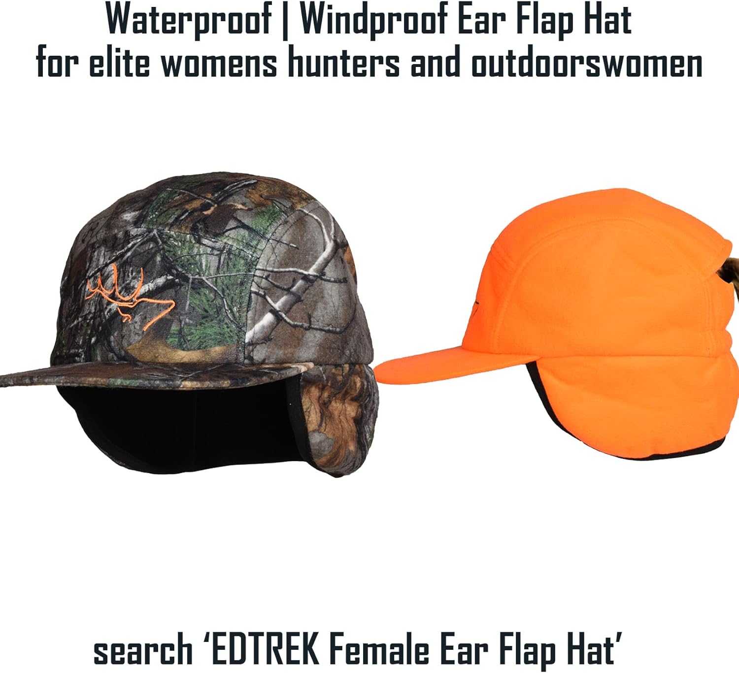 EDTREK Womens Performance Reversible Ponytail Beanie - Windproof Fleece Winter Hat for Hiking Hunting Fishing - Image 6