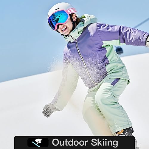 Miniatura 8 de EasYoung Gafas de esquí y snowboard para niños, jóvenes, niños y niñas de 3 a 15 años