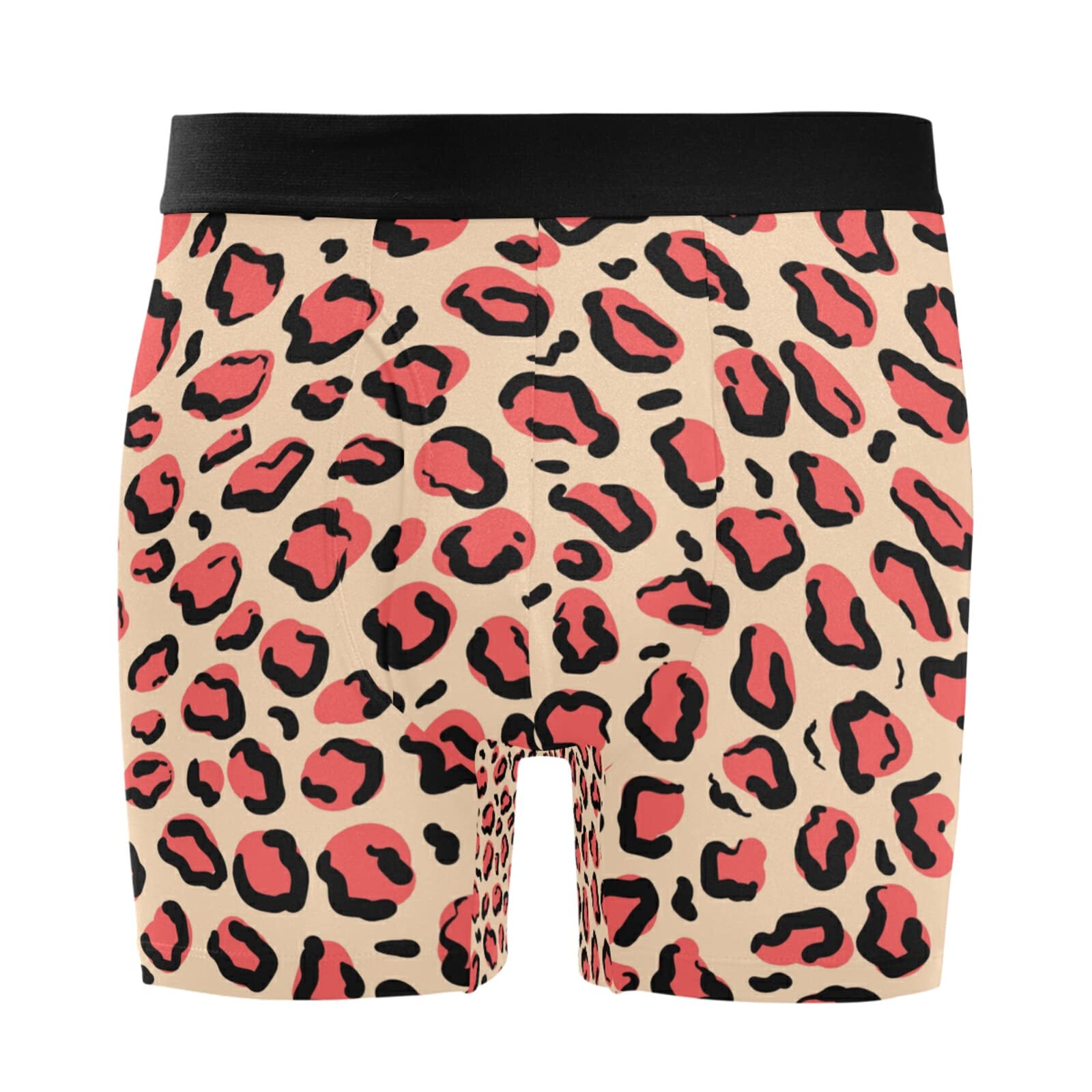 Calzoncillos bóxer para hombre con estampado de leopardo pack de 2 7