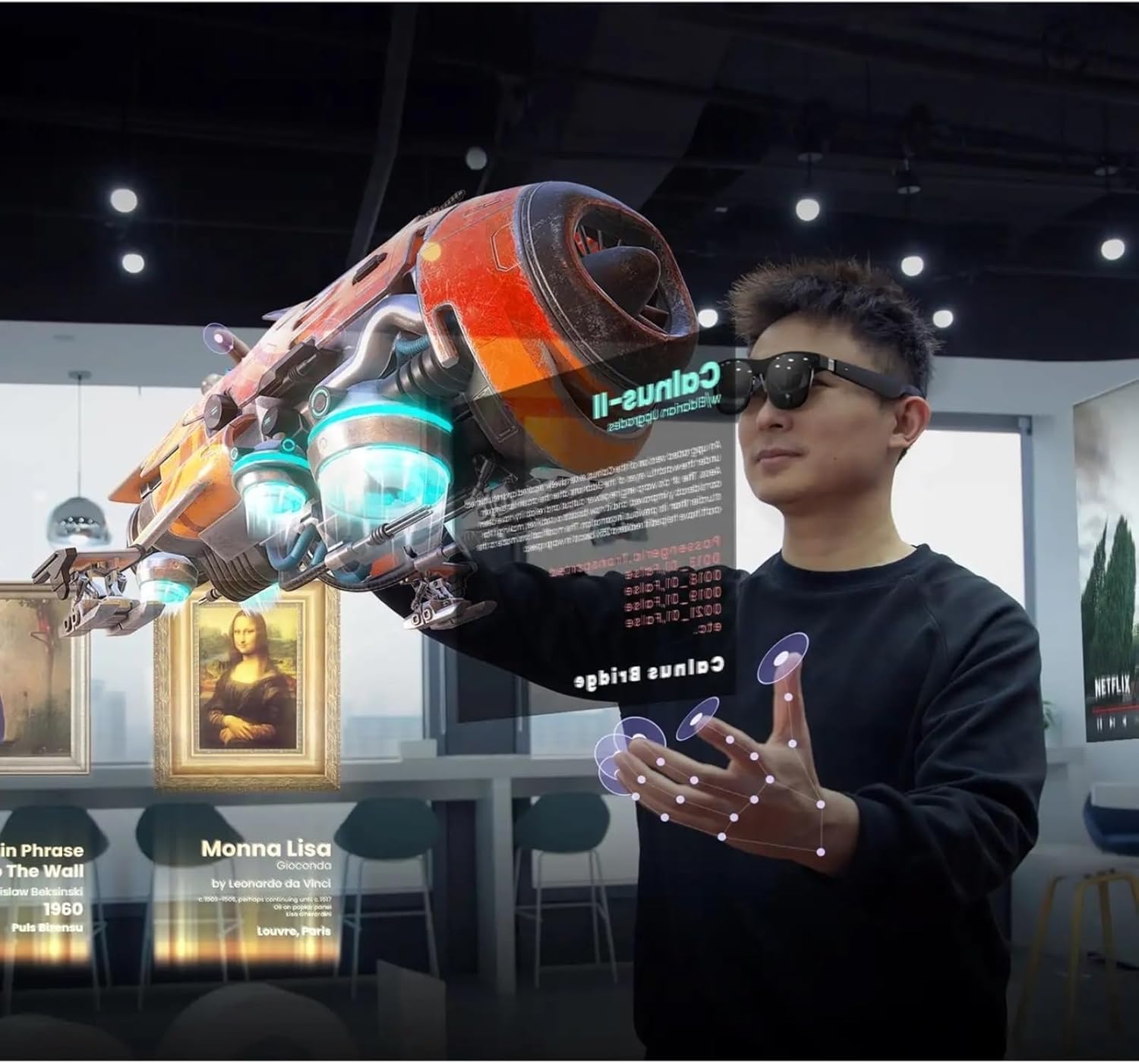 Air 2 Ultra Smart AR Glasses 6DoF Space Hover Three Levels of Electrochromic 52° FOV